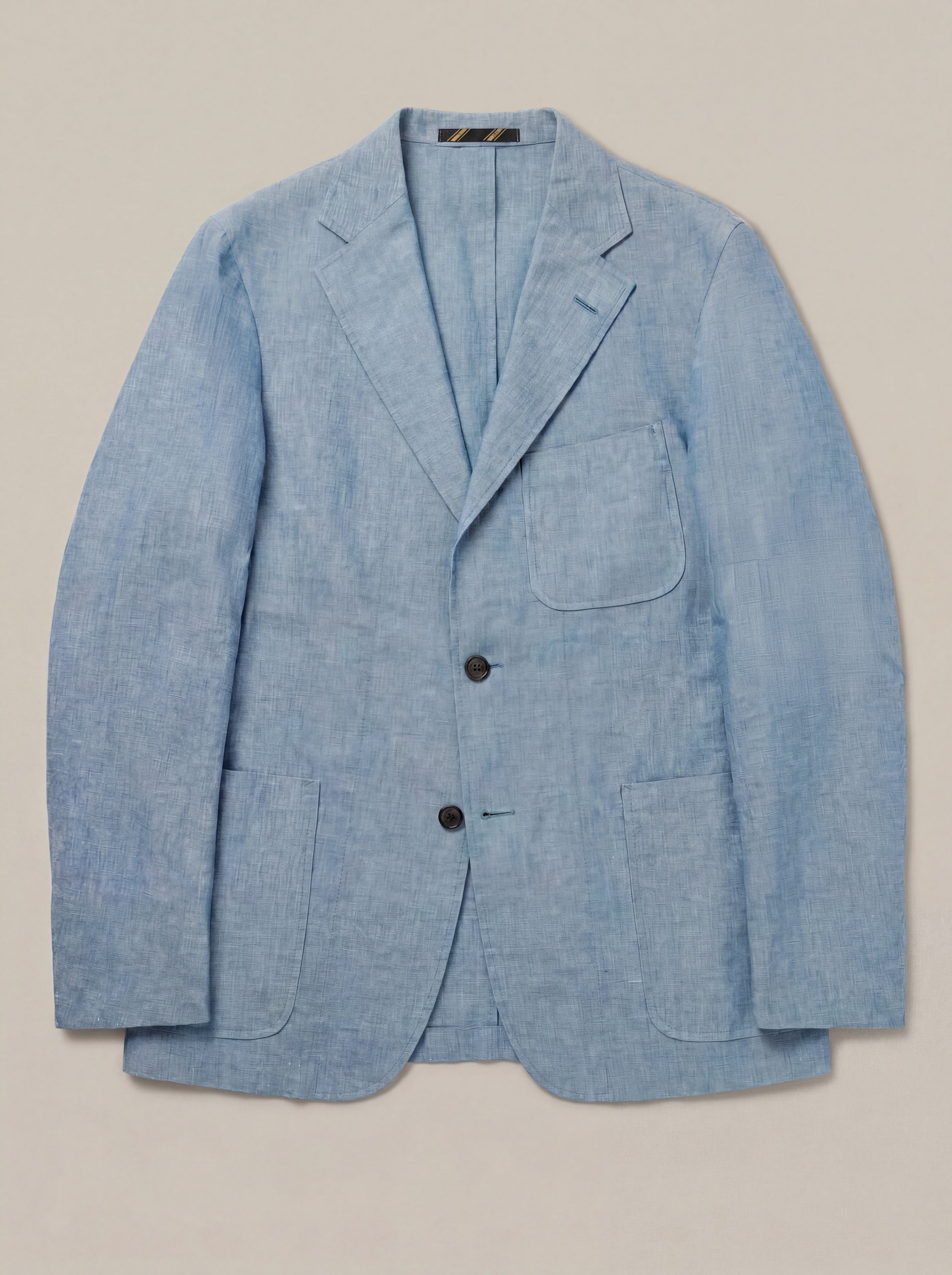 Clarke Linen Chambray Unconstructed Blazer