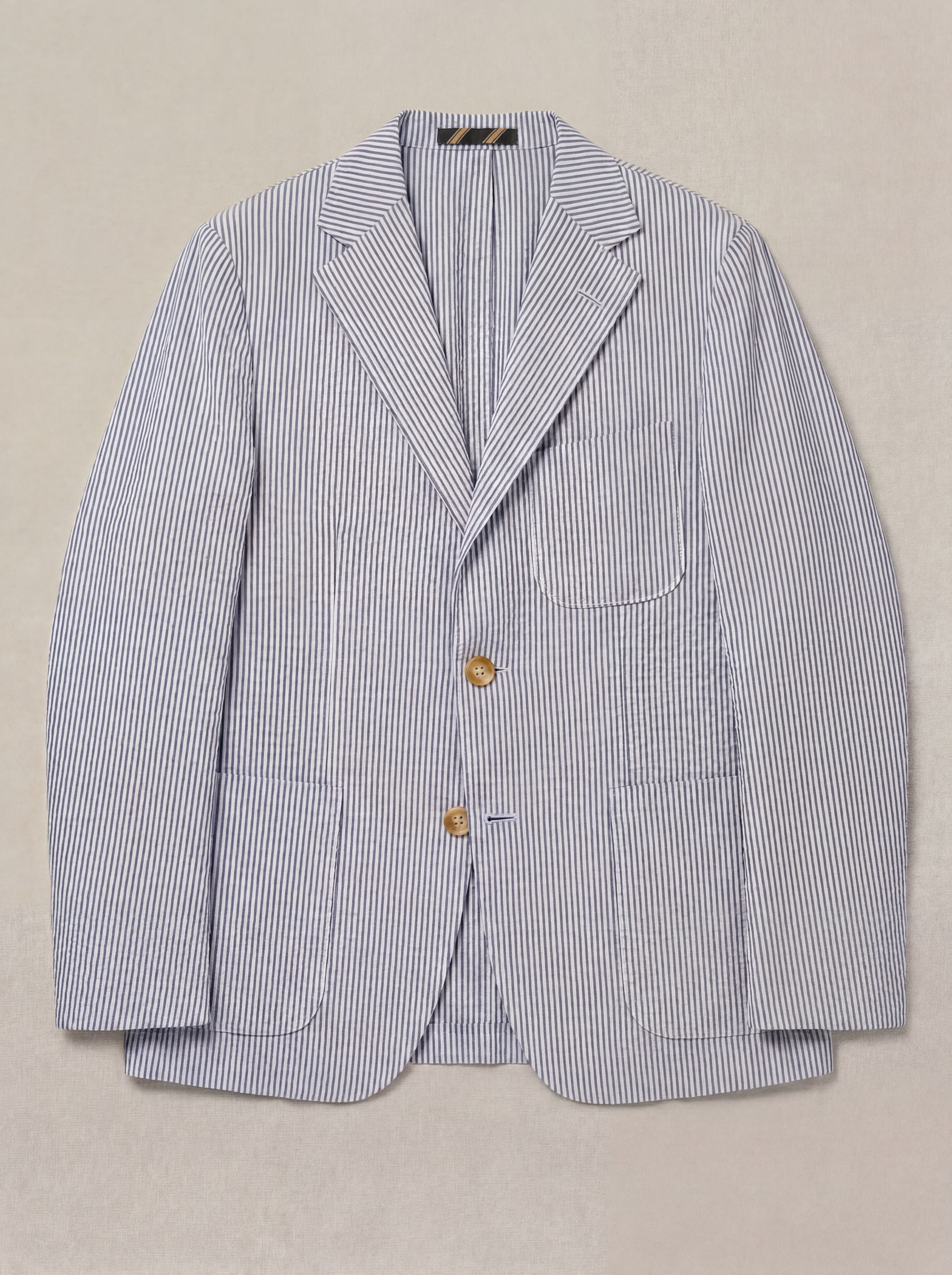 Clarke Striped Seersucker Shirt Jacket image