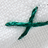 Carlton Linen Cross Stitch Border Pocket Square