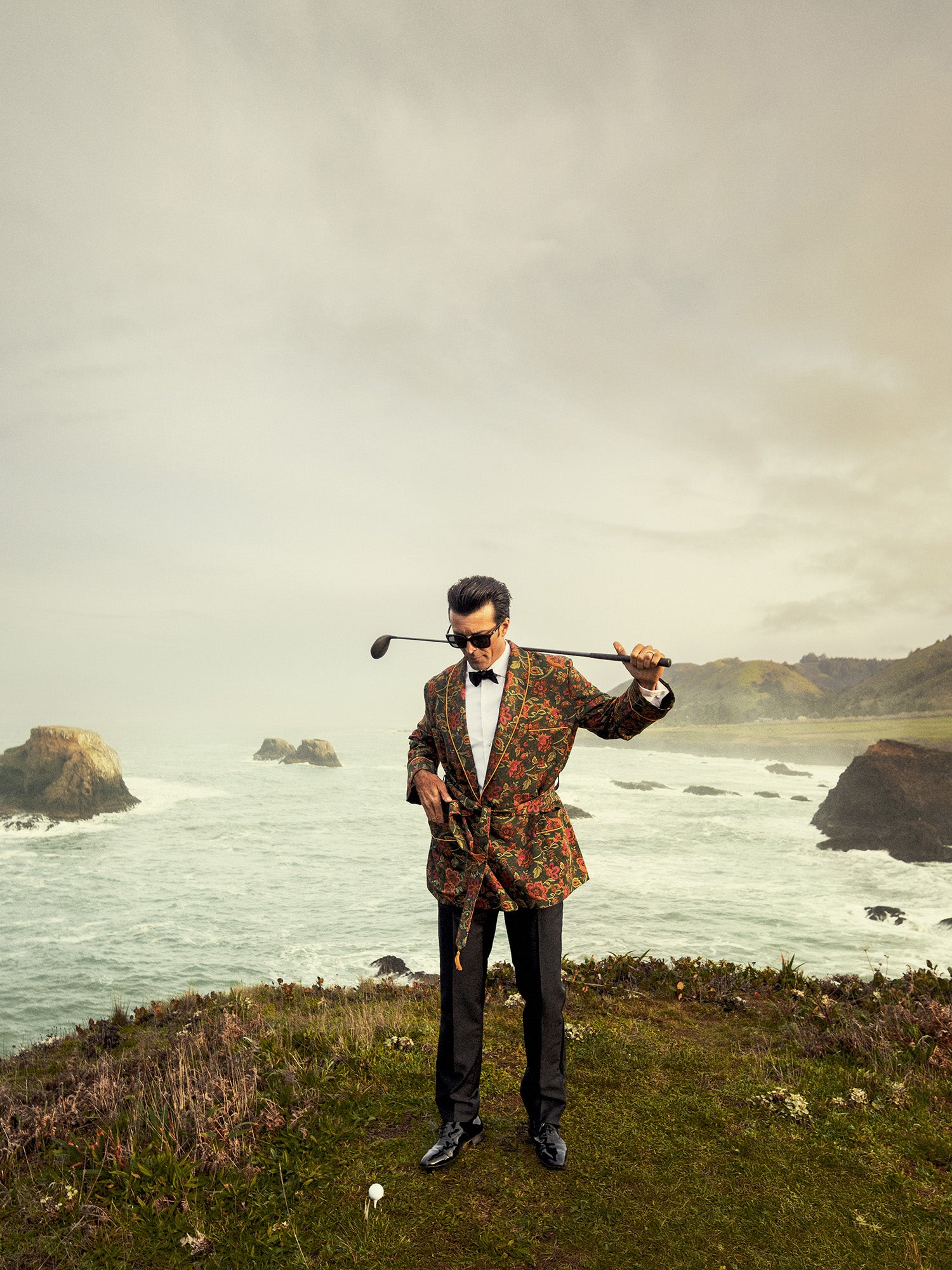 Hefner Silk Smoking Jacket image